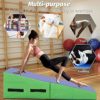 Gymnastics Mat 48x24 Inch Incline Mat Tumbling Mat Folding Gymnastic Tumbling Mat Indoor/Outdoor Exercise Mat Home Gym Yoga Mat with Handle - Image 5