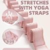 YOTTOY Yoga Strap and Resistance Bands-Exercise Elastic Bands for Working Out Women with 10 Loops-Perfect for Stretching and Physical Therapy - Image 3