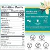 Designer Wellness, Soy Isolate Protein Powder with Biotin, Hyaluronic Acid and Prebiotics, Vegan, Zero Sugar, Non-GMO, Angel Cake Natural Vanilla Flavor, 11.4 Ounces - Image 6