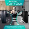 Yes4All 12, 16, 36 SQ. FT Puzzle/Interlocking Exercise Mat Tiles for Home Gym, Exercise EVA Foam Floor Padding with Border for Workout Equipment - Image 5