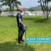 Quad Walking Cane Foldable Adjustable Portable Stick Men & Women and Seniors - Lightweight & Sturdy with 4-Pronged Base for Extra Stability Balance,Self Standing Foam Padded Offset Handle - Image 6
