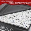 Mikolo Deadlift Pads, Deadlift Mat with Carry Handle, Deadlift Platform with Noise-reducing High Density Foam, Crash Pads Weightlifting for Home Gym - Image 3