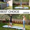 OWROMI Tumble Track Mats for Gymnastics, Kids Air Gymnastics Mats for Tumbling Thick Inflatable Gymnastics Tumbling Track Mat 6.6/10/13/16/20ft Training Tumbling Mat with Electric Pump for Home/Gym - Image 3