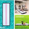 ALIFUN Inflatable Tumbling Track Mat 6.6ft 10ft 13ft 16ft 20ft 30ft 40ft Length 4/8 Inches Thick 3.3ft/6.6ft Wide Flooring Training Mats for Gymnastics Team Sports with Electric Air Pump - Image 6