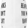 Smart Book Reader Loves To Workout Lift Weights If you Read Heavier Books You Wouldn't Have to Lift So Heavy Throw Pillow, 16x16, Multicolor - Image 2