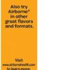 Airborne 1000mg Vitamin C with Zinc, SUGAR FREE Effervescent Tablets, Immune Support Supplement with Powerful Antioxidants Vitamins A C & E - 30 Fizzy Drink Tablets, Zesty Orange Flavor - Image 16