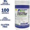 PERFORMANCE INSPIRED Nutrition Micronized Creatine Monohydrate Powder – Lean Body Mass – Optimal Absorption – Unflavored – 1.1 Pound - 100 Servings - Image 5