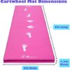 Z Athletic Children's Cartwheel and Beam Training Folding Mat for Gymnastics and Tumbling - Image 4