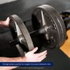 Titan Fitness Full Bar Jack Weightlifting Olympic Barbell - Image 5