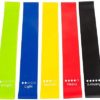 Resistance Band, 100% Natural Elastic Rubber Latex Stretching Loop Bands for Working Out, Training, Exercise, Therapy, Yoga, Pilates, Fitness Equipment, Set of 5 - Image 5