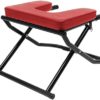 SEANESZTI Yoga Inversion Bench, Foldable Yoga Headstand Bench with PU Pads Headstand Prop Upside Down Chair for Balance Training Core Strength Building Backbends Yoga Asana Practice Chair, Red - Image 5