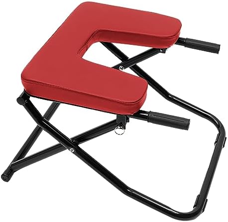 KarweuSu Yoga Headstand Bench, Yoga Inversion Chair, Headstand Trainer for Balance Training & Core Strengthening, Practice Shoulderstand and Strength Training for Home Workout, Fitness and Gym - Image 3