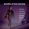 LUPIT POLE - Premium Dance Pole Crash Mat | Dance Mats Perfect for Beginners and Professionals | Premium Round Dance Pole Mats with Sewn-in Handles - 4'11" Wide - Image 6