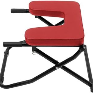 TFCFL Yoga Headstand Bench Stable Foldable Yoga Inversion Chair with Armrests and Thickened Cushion Headstand Training for Balance Training Core Strength Building Backbends and Strength Training