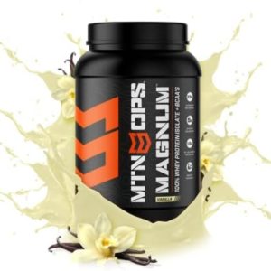 MTN OPS Magnum 100% Whey Isolate Protein Powder - 32 Servings, Vanilla