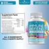 8 in 1 Immune Defense Support, Immunity Vitamins Supplement Booster with Zinc 50mg, Vitamin C Elderberry Vit D3 5000 IU, Turmeric Curcumin & Ginger, Echinacea - Allergy Relief for Kids Adults (2 Pack) - Image 2
