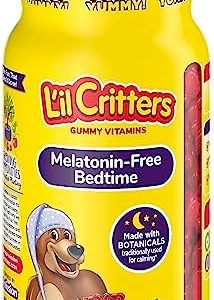 L’il Critters Melatonin-Free Bedtime Dietary Supplement for Kids, 60 Gummies