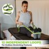 Gradient Fitness Stretching Strap for Physical Therapy, 12 Multi-Loop Stretch Strap 1" W x 8' L, Neoprene Handles, Physical Therapy Equipment, Yoga Straps for Stretching, Leg Stretcher.… - Image 4