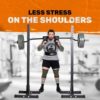 Bells of Steel Safety Squat Bar 3.0 – Olympic Bar with Shoulder Pads - Squat Bar Weight Bar for Squats, Lunges, Overhead Press - 32mm Diameter, 1,500 lb Weight Capacity - Image 2