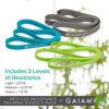 Gaiam Restore Resistance Training Workout Pull Up Bands 3 Pack - Extra-Strong Durable Progressive Resistance Exercise Loop Cords for Assisted Pull Ups and Strength Bands Training - Image 6