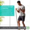 Gaiam Restore Resistance Training Workout Pull Up Bands 3 Pack - Extra-Strong Durable Progressive Resistance Exercise Loop Cords for Assisted Pull Ups and Strength Bands Training - Image 3