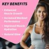 Creatine for Women - Booty Builder - creatina - creatine for women booty gain - booty building creatine - creatine supplements - micronized creatine monohydrate - unflavored - creatine powder - Image 4