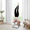TFCFL Yoga Headstand Bench Stable Foldable Yoga Inversion Chair with Armrests and Thickened Cushion Headstand Training for Balance Training Core Strength Building Backbends and Strength Training - Image 7