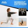 Pull Up Assistance Resistance Bands by Iron Core Fitness- Strength Power Flexibility Training at Home or Gym. Ebooks and Workout Chart Included. - Image 4