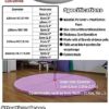 Crash Mat for Pole Dancing, 3ft/3.5ft/4ft/4.5ft/5ft/5.5ft/6ft/6.5ft Large Round Folding Portable Pole Dance Crash Mat, 4/2/1.2 Inch Thick Gymnastics Crash Landing Mat Pad, Purple - Image 5