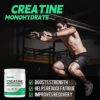 Creatine Monohydrate Powder 500 Grams (1.1lbs), Micronized Creatine Powder, Creatine Supplements Vegan Pre Workout Creatine Nutritional, Pure, Unflavored, No Additives - Image 4