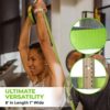 Gradient Fitness Stretching Strap for Physical Therapy, 12 Multi-Loop Stretch Strap 1" W x 8' L, Neoprene Handles, Physical Therapy Equipment, Yoga Straps for Stretching, Leg Stretcher.… - Image 9