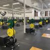 CFF Olympic 2 Bar & Bumper Plate Tree for Weights - 1000 lb. Capacity Mobile Weight Storage Rack w/Wheels. Perfect for Any Commercial Gym, Fitness Training Center, or Home Gym - Image 2