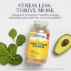 SOLARAY Mega Vitamin B-Stress, Timed-Release Vitamin B Complex with 1000 mg of Vitamin C for Stress, Energy, Red Blood Cell & Immune Support, Vegan, 60-Day Guarantee, (276 CT) - Image 3