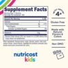 Nutricost Kids Melatonin Gummies 1mg, 120 Gummies, Strawberry Flavored - Image 2