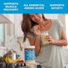 Amazing Grass Organic Plant Protein Blend: Vegan Protein Powder, New Protein Superfood Formula, All-In-One Nutrition Shake with Beet Root, Pure Vanilla, 20 Servings - Image 5