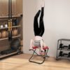 TFCFL Yoga Headstand Bench Stable Foldable Yoga Inversion Chair with Armrests and Thickened Cushion Headstand Training for Balance Training Core Strength Building Backbends and Strength Training - Image 9